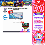[เก็บคูปองลดสูงสุด 3500.-][ผ่อน 0% 10 ด.]DELL UltraSharp U3425WE Curved Thunderbolt™ Hub Monitor/ประ