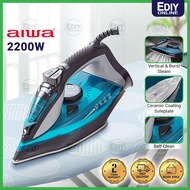 【NEW】 AIWA AW-128SI 2200W POWERFUL STEAM IRON CERAMIC COATING SOLEPLATE SETERIKA WAP 蒸汽 烫斗 Similar T