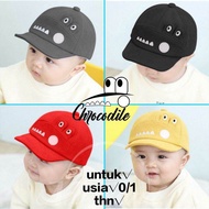 Topi Bayi Lucu Topi bayi Bisa Pake nama sendiri