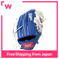 Rawlings ถุงมือถุงมือเบสบอลจูเนียร์ชายจูเนียร์ถุงมือ10 LAD10-22000011111 LA DODGERS ชุดเครื่องเล่น M