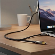 Vention 8K Type-CDP,USB-CDisplayPort Kabel Vention 8K Type-C ke DP, Kabel USB-C boleh balik ke Displ