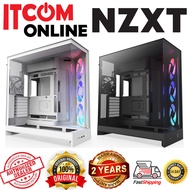 NZXT H9 FLOW RGB 2025 TG ATX CASING (CM-H92FB-R1/CM-H92FW-R1) BLK/WHT