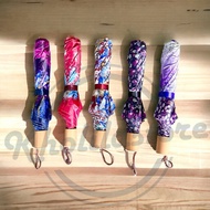 Jansen Flower Pattern 2-Fold Umbrella