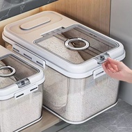 【Ready Stock】 5KG/7.5KG/15KG Rice Storage Box Rice Dispenser Rice Container Grain Storage Jar Cereal