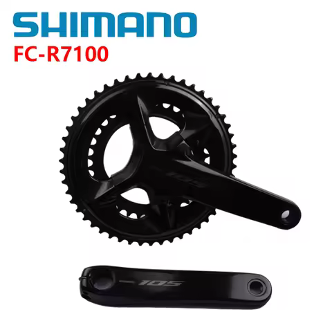 Shimano 105 HOLLOWTECH II R7000 2x11s Di2 R7100 2x12s 165/170/172.5/175mm 50-34T 52-36T 53-39T For R