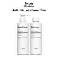 ♔andSons Anti Hair Loss Power Duo - Hair Growth Shampoo + Thickening Conditioner❄