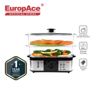 EuropAce 12L 2-Tier BIG Food Steamer - EFS 2121W