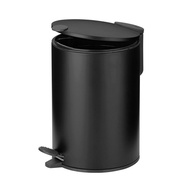 【KELA】Mats腳踏式垃圾桶(黑3L)  |  回收桶 廚餘桶 踩踏桶