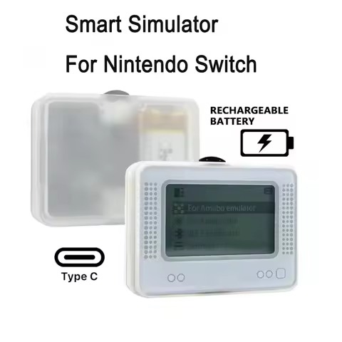 For Amiibo Pixl Emulator NFC Infinite Switch Smart Simulator Game Console Accesories For Nintendo Sw