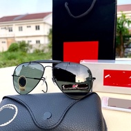 READY STOCK CHROMAX KACA OUTDOORSMAN AVIATOR STYLE GLASS SHOOTER ARMSPRING GADING UNISEX SUNGLASSES 