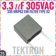 MKP 3.3uF 305VAC 335 3u3 3u3F MKP62 type Class EMI Filter 305V up 250V 275VX2