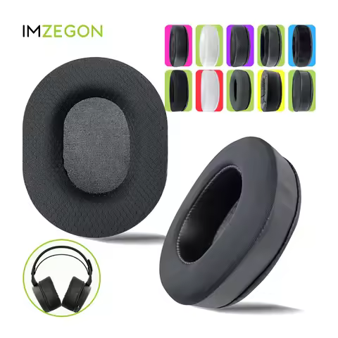 IMZEGON Replacement Earpads Headband for SteelSeries Arctis 7, 7P, 9, 9X, Pro, Pro+ Headphones Ear C