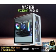 INVADER MASTER M10 | RTX 4060 Ti | Ryzen 5 7600 GAMING DESKTOP