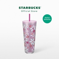 Starbucks Chain Flower Cold Cup 24oz. ทัมเบลอร์สตาร์บัคส์พลาสติก ขนาด 24ออนซ์ A11152190