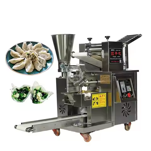 Dumpling Making Machine Press Dough Sheet Pasta Electric Empanada Tortellini Samosa Automatic Spring