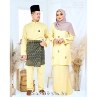 (FREE POSTAGE) [S-5XL] {P Set} BAJU MELAYU RAYA LELAKI SUAMI & BAJU KURUNG RAYA PEREMPUAN ISTERI | Z