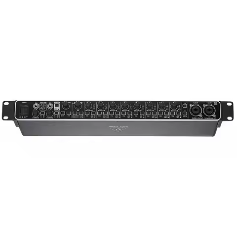 BEHRINGER UMC1820 18x20 USB Audio/MIDI Interface Sound Card with ADAT I/O for recording microphones 