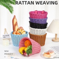 Wicker Style Bike Basket Durable Weatherproof Rattan Design for City Bikes