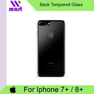 Back Tempered Glass Screen Protector (Clear) For Apple Iphone 7 Plus / 8 Plus