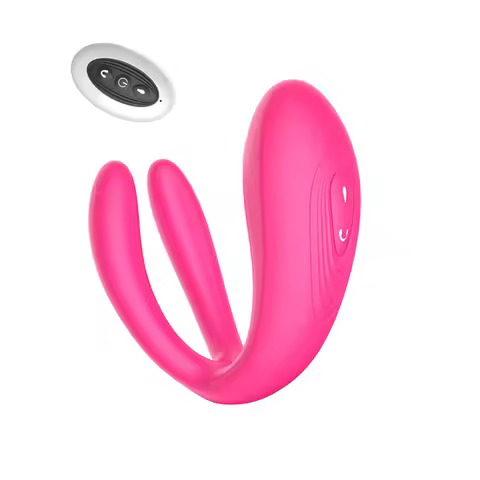 Wireless Remote Control U Shape Vibrating Pantie Dildo Couple Lover Use Clit G Spot Stimulation Wear