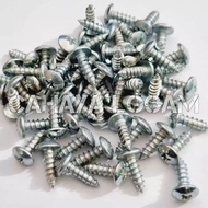 100pcs TS TAPER SCREW M4 X 12MM (PRICE PER 100pcs)
