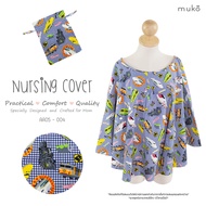 Muko Nursing Cover ผ้าคลุมให้นม แบบเต็มตัว AA05