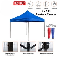 2x2m 6ft x 6ft folding canopy tent / kanopi bazar pasar malam PAYUNG NIAGA khemah folding tent