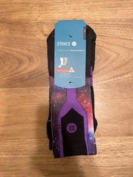 Stance Socks NBA On Court Fusion Core Crew Sock HOANA Galaxy 銀河 Size L-XL 大碼 加大碼 男裝 襪 籃球 籃球襪 Basketb