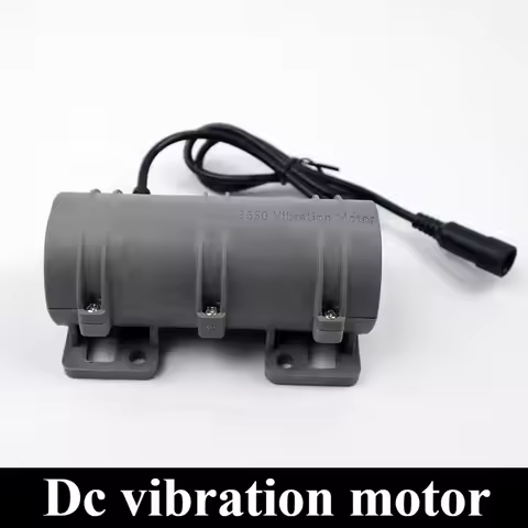 Mini Vibrating Motor 12V/24V 3800rpm 10W for Warning Systems Massage Bed Chair Speed Regulating Vibr
