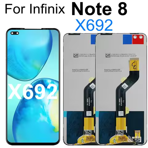 6.95 LCD For Infinix Note 8 X692 LCD Display Touch Screen Digitizer Assembly Replacement For Infinix