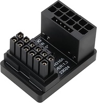 1x 12VHPWR 12+4 Pin Power Adapter ATX 3.0 16 Pins GPU PCIe5.0 180 Degree Angle Power Adapter Connect