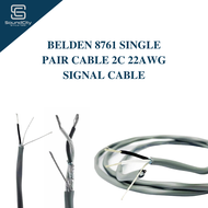 BELDEN 8761 Single Pair Cable 2C 22AWG Signal Cable ( 5M/10M/15M/20M/25M/30M )