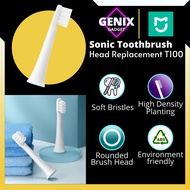 Toothbrush Rounded Brush Head Replacement For Mijia T100 Sonic Electric Toothbrush