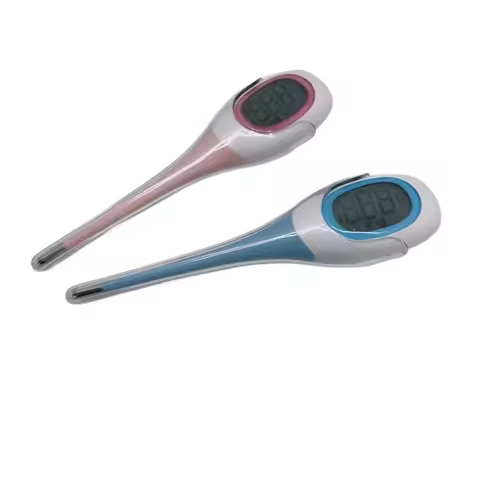 8 Seconds Backlit Fever Thermometer Soft Head Fast Measure Digital LCD Thermometer Accurate LCD Disp