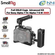 SmallRig Full DSLR Cage for Sony Alpha a7iv A7 IV / Alpha 7S III Advanced Cage Kit 3669