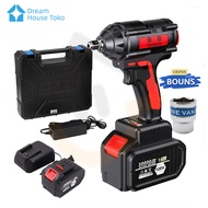 [MERAH-HITAM]ORIGINAL JLD IMPACT WRENCH 98 VOLT CORDLESS IMPACT JLD 48VOLT MESIN PEMBUKA BAUT JLD 48