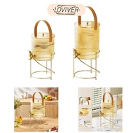 LOVIVER Beverage Dispenser Container Beverage Container Luxury Cold Water Jug Drink Dispenser for Ho