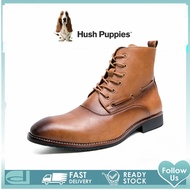TOP☆Hush_Puppies รองเท้าผู้ชาย รองเท้าเชลซี รองเท้าผู้ชาย รองเท้าหนังผู้ชาย รองเท้าบูท รองเท้าบูท ผู้ชาย รองเท้าหนัง
