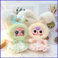 SQ4 Only clothes no doll suit for 14cm Baby Three Plush Doll Cute camisole dress Clothing Accessorie