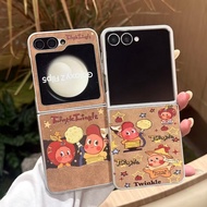 GANTUNGAN HP New Case Zflip Zfold Twinkle Twinkle Little Star Cartoon With Chain Strap Hanger Cool C