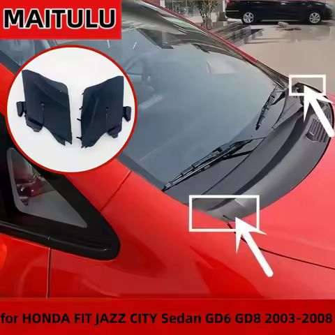 for HONDA FIT JAZZ CITY Sedan GD6 GD8 2003-2008 LHD Model Car Bonnet Engine Hood Hinge Cover 74212-S
