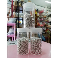 SILVER PEARL MIX | 6MM | 4MM(50GM)