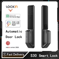 Lockin S30 Pro Smart Door Lock Fingerprint Password NFC Phone Unlock Automatic Door Lock Work with X