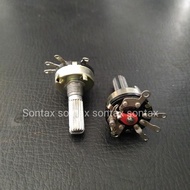 (READ DESCRIPTION) Potentiometer potentiometer pot b500k b 500k 500k switch on off switch