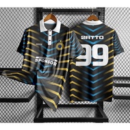 Jersey Retro Collar Mockup 3D | Mockup Pagar Dawai | Mockup Jersey Atas Pagar