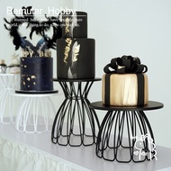D Cake Stand Skirt Hollow Cake Pan Cake Tray Afternoon Tea Snack Stand Black White Tray j296079 SG
