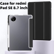 Case For Redmi Pad SE 8.7 with Pencil Holder Soft  Magnetic Shell for Xiaomi Redmi Pad SE 8.7 4G Tab