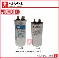 Air Cond Air Condition Kapasitor Capacitor 450VAC 50/60Hz - [20uF / 40uF]
