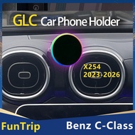 Auto-Clip Car Phone Holder fit for GLC-Class X254 Benz GLC300/200/250/220 (2023-2026)