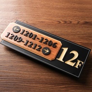 Direction Sign Guide Sign Index Sign Floor Sign Floor Sign Number Sign Customized Hotel Room Number 